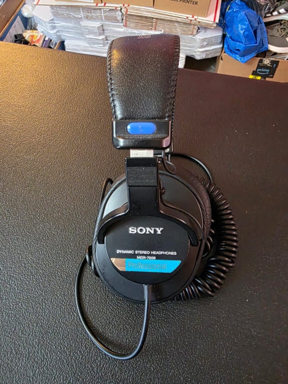 Sony MDR-7506 Over the Ear Headphones - Black